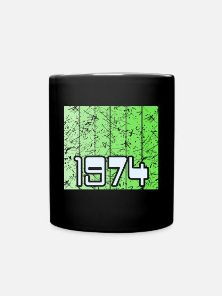 Grün 1974 - Tasse einfarbig - Schwarz