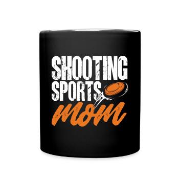 Tir au piège Tir au pigeon en argile Skeet - Mug uni - noir - Devant