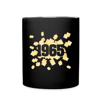1965 - Tasse einfarbig - Schwarz - Vorne