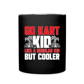Go Kart Racing Karting Karting - Full Colour Mug - black - Front