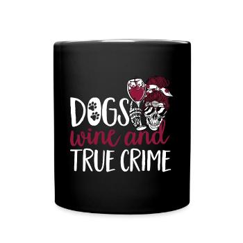 Wahre Verbrechen Podcaster True Crime Podcast - Full Colour Mug - black - Front