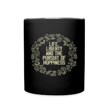 La vie, la liberté et la poursuite de la sainteté - Mug uni - noir - Devant
