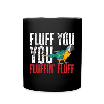 Gelbbrustara Papagei Blue And Yellow Macaw - Tasse einfarbig - Schwarz - Vorne