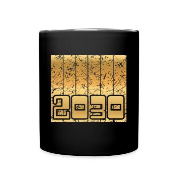 2030 - Full Colour Mug - black - Front