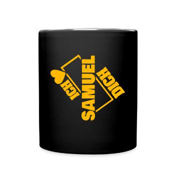 Lovers for Samuel Couple Love - Full Colour Mug - black - Front