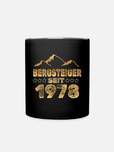 1978 - Tasse einfarbig - Schwarz