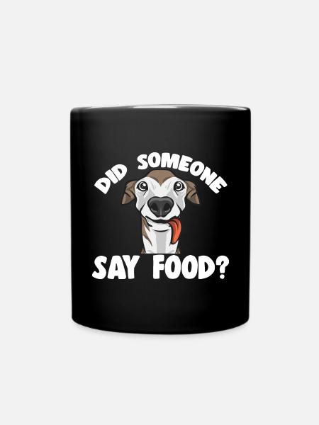 Italian Greyhound Greyhound Dogs - Full Colour Mug - black