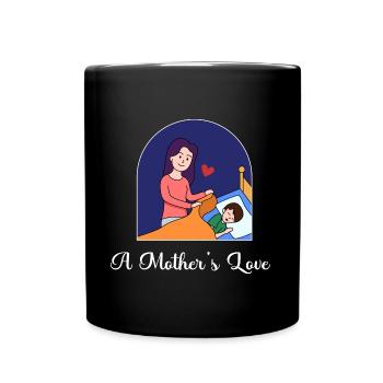 Mother's Day Love Design - Full Colour Mug - black - Front