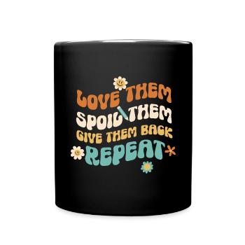 Childcare Teacher Educator - Full Colour Mug - black - Front