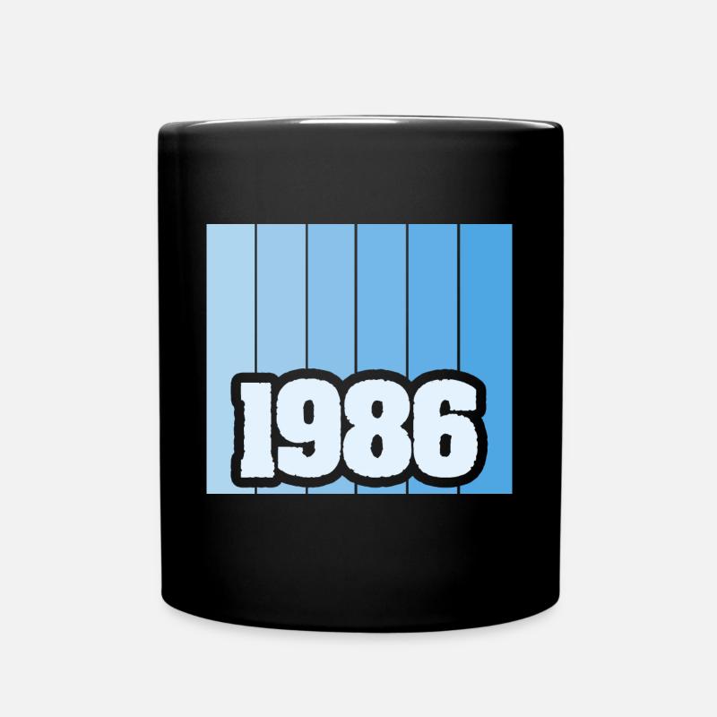 1986 - Tasse einfarbig - Schwarz