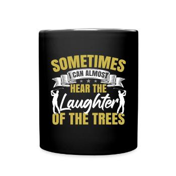 Golf Player Funny - Full Colour Mug - black - Front
