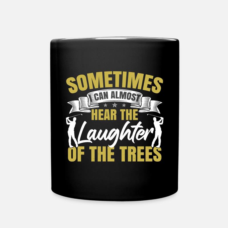 Golf Player Funny - Full Colour Mug - black