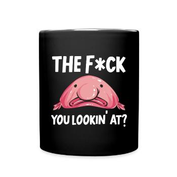 Blob fish - Full Colour Mug - black - Front