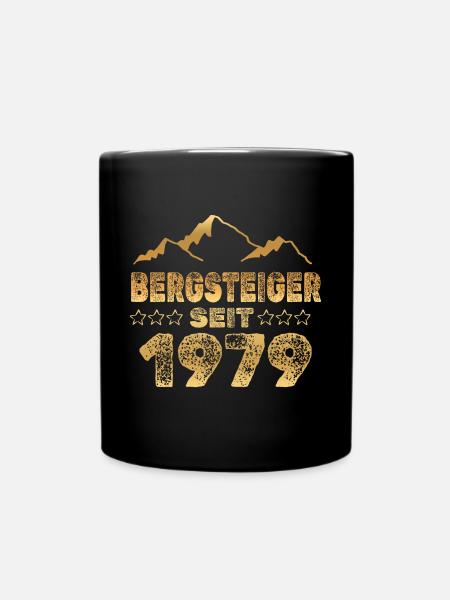 geboren 1979 - Tasse einfarbig - Schwarz
