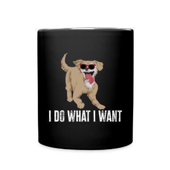 Chiweenie Chien - Mug uni - noir - Devant