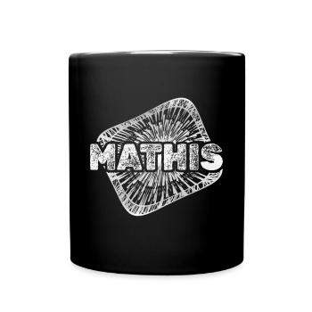 Sternenstaub Mathis - Tasse einfarbig - Schwarz - Vorne
