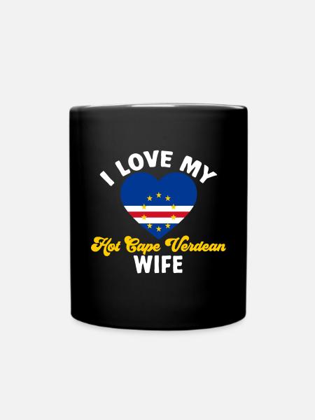 Drapeau du Cap-Vert Drapeau du Cap-Vert - Mug uni - noir