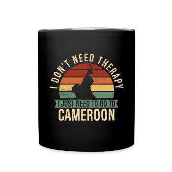Flag of Cameroon Cameroon - Full Colour Mug - black - Front