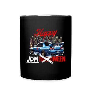 Jdm Halloween edition / Tuning Mechanic Costume - Full Colour Mug - black - Front