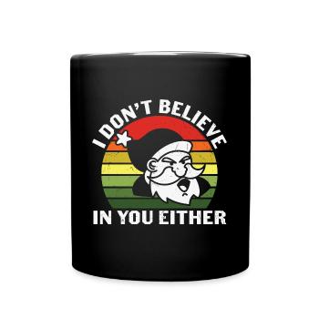 Santa Claus Sweater - Christmas Gifts - Full Colour Mug - black - Front