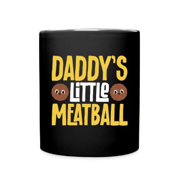 Boulettes de viande Italie Cuisine italienne - Mug uni - noir - Devant