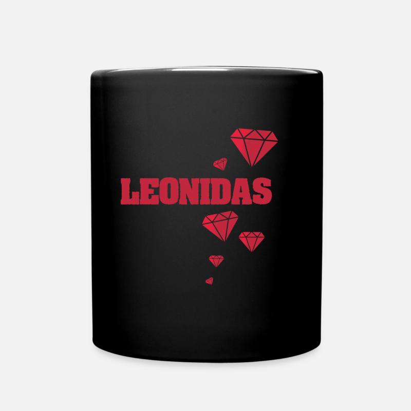 Leonidas Leonidas - Tasse einfarbig - Schwarz