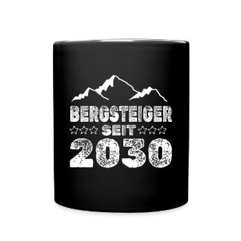 geboren 2030 - Tasse einfarbig - Schwarz - Vorne