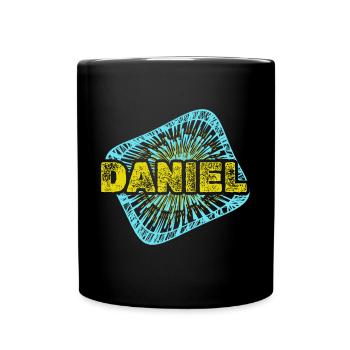 Daniel - Tasse einfarbig - Schwarz - Vorne