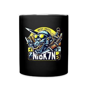 BEAST - Tasse einfarbig - Schwarz - Vorne