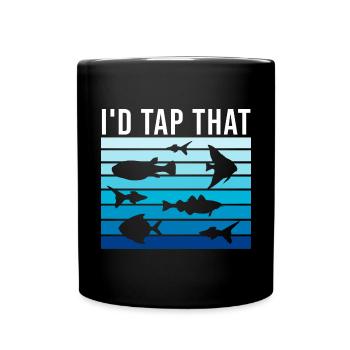 Lustiger Aquarienliebhaber sagt Zitat des Aquarienbesitzers - Tasse einfarbig - Schwarz - Vorne