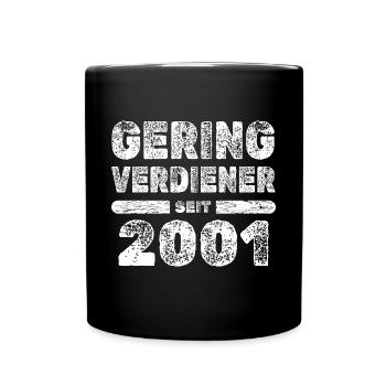Dicton 2001 - Mug uni - noir - Devant