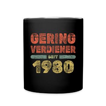 1980 - Full Colour Mug - black - Front