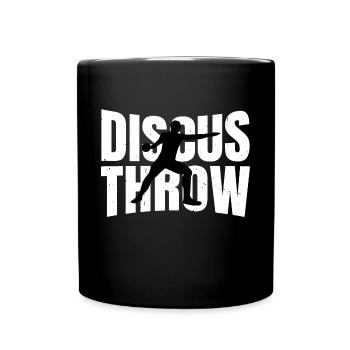 Discus Throw 3 - Tasse einfarbig - Schwarz - Vorne