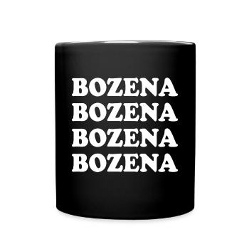 Bozena comme nom - Mug uni - noir - Devant
