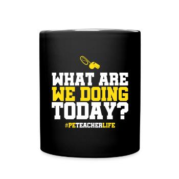 Physical Education Teacher Physical Education Teacher - Full Colour Mug - black - Front