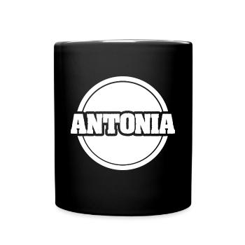 Gift for Antonia - Full Colour Mug - black - Front