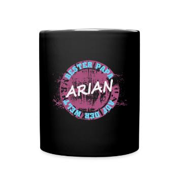 Arian - Tasse einfarbig - Schwarz - Vorne
