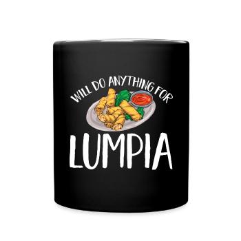 Lumpia Cuisine philippine Philippines - Mug uni - noir - Devant