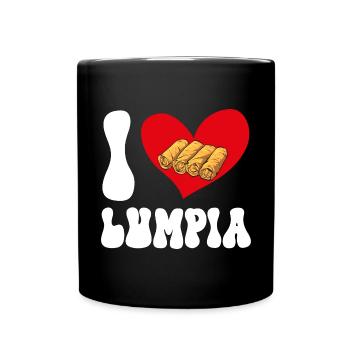 Lumpia Cuisine philippine Philippines - Mug uni - noir - Devant