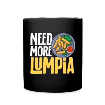 Lumpia Cuisine philippine Philippines - Mug uni - noir - Devant