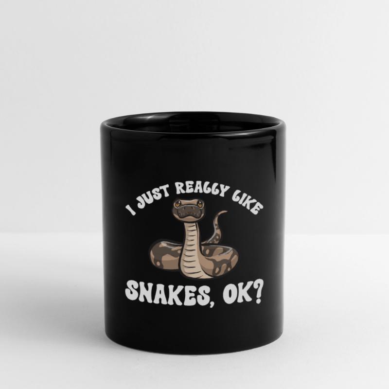 Ball Python Snake King Python Mug uni