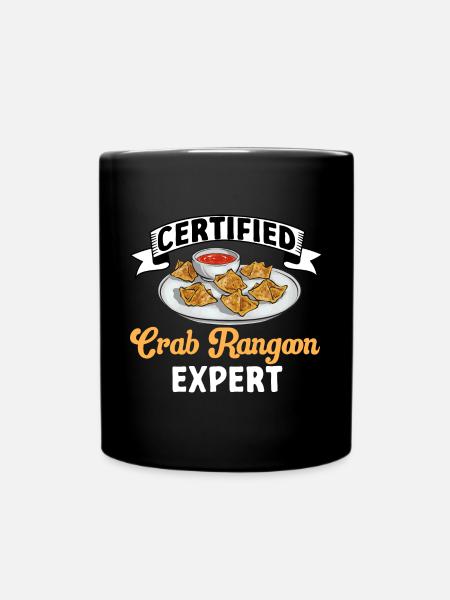 Krabben Rangoon Crab Rangoon - Tasse einfarbig - Schwarz
