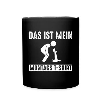 This is my Monday Monday - Full Colour Mug - black - Front