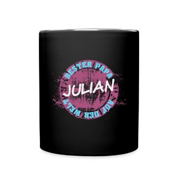 Julian - Tasse einfarbig - Schwarz - Vorne