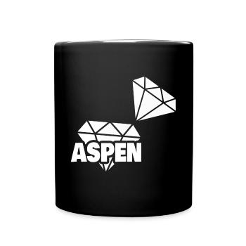 Precious Aspen - Full Colour Mug - black - Front
