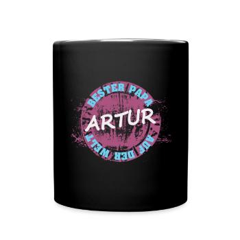 Gift for Artur - Full Colour Mug - black - Front
