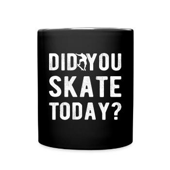 Art De Skateboard Pour Garçons Filles Hommes Cadeaux De Skateboard - Mug uni - noir - Devant