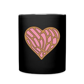 Concha Hispanique Mexicain Pan Dulce - Mug uni - noir - Devant