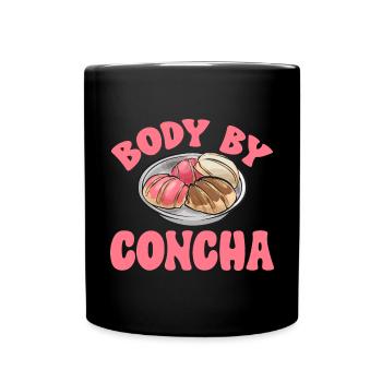 Concha Hispanique Mexicain Pan Dulce - Mug uni - noir - Devant