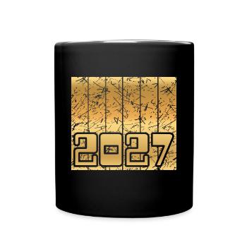 Heimat 2027 - Tasse einfarbig - Schwarz - Vorne